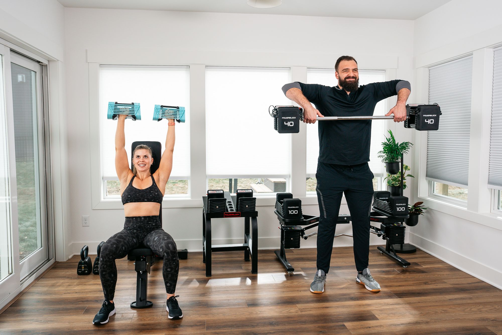 PowerBlock Sport 24 Adjustable Dumbbells product image