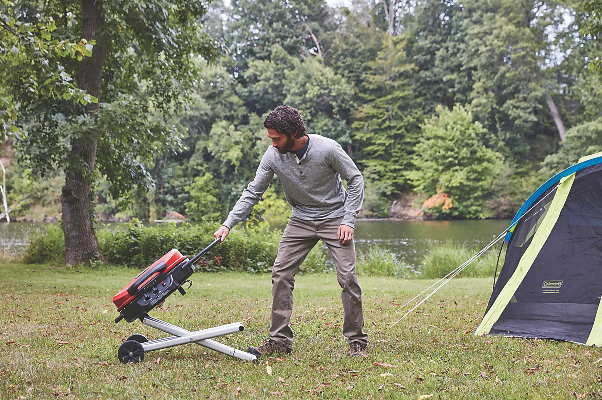 Coleman RoadTrip 225 Portable Stand-Up Propane Grill product image