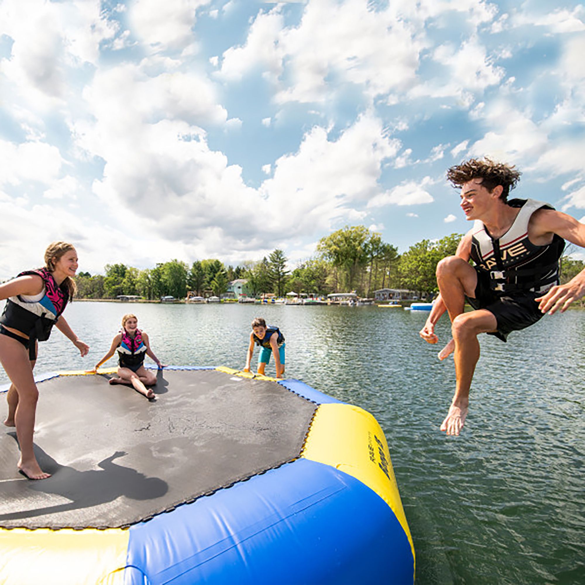 Rave Sports Bongo 15 Inflatable Water Bouncer product image