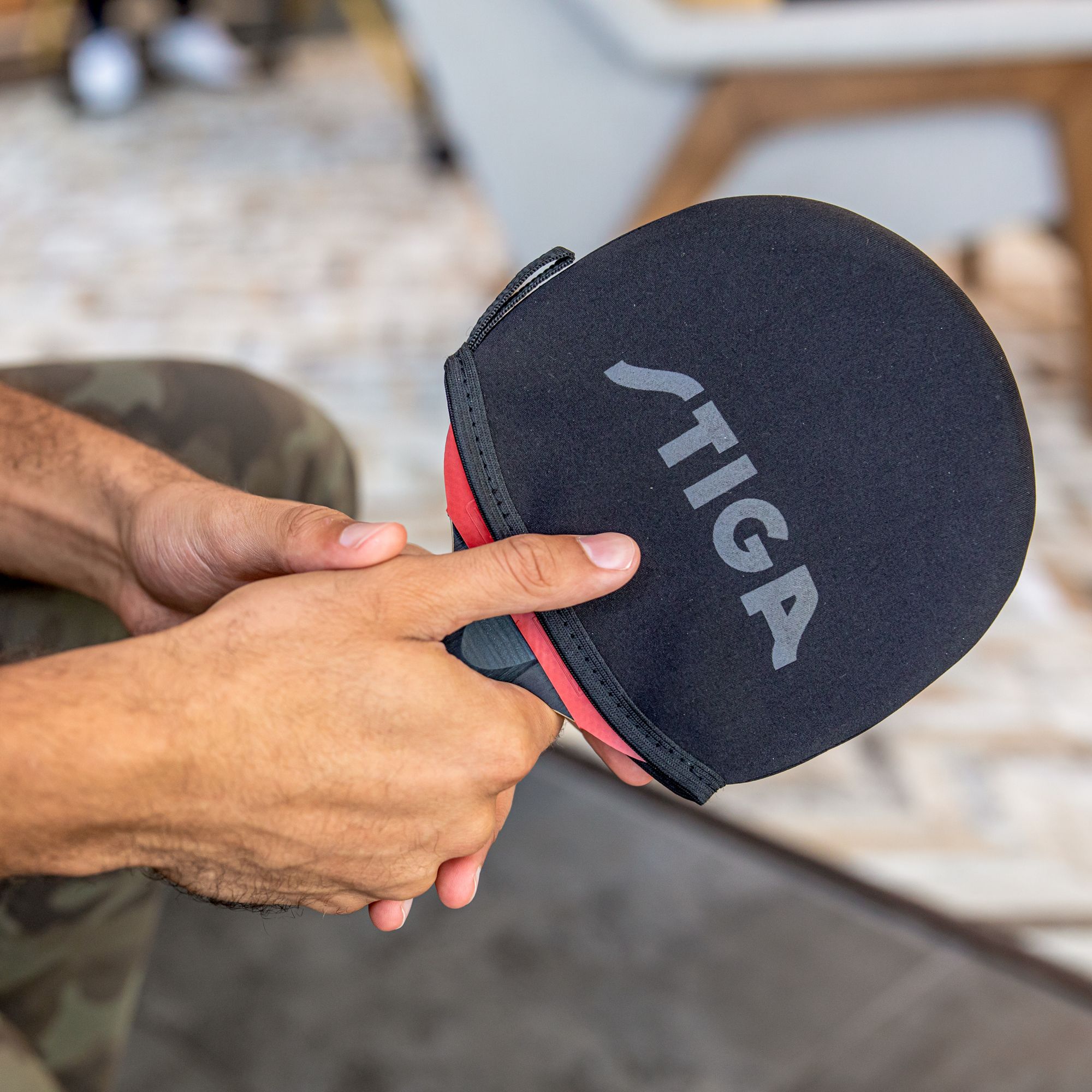 Stiga Carbon+ Pro Table Tennis Paddle Bundle product image