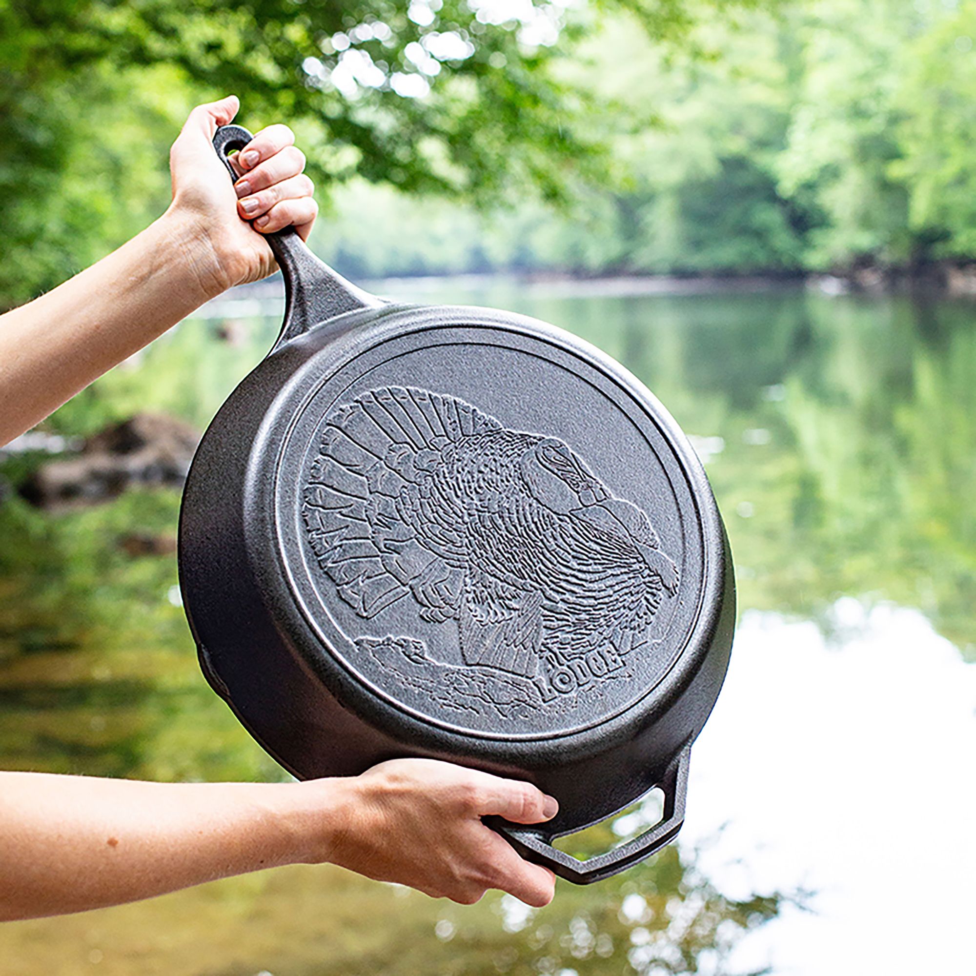 Lodge 13.25 In. Cast Iron Turkey Skillet product image