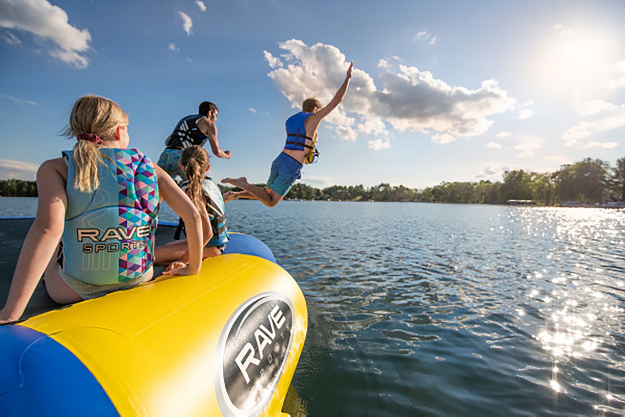 Rave Sports Bongo 20 Inflatable Water Bouncer product image