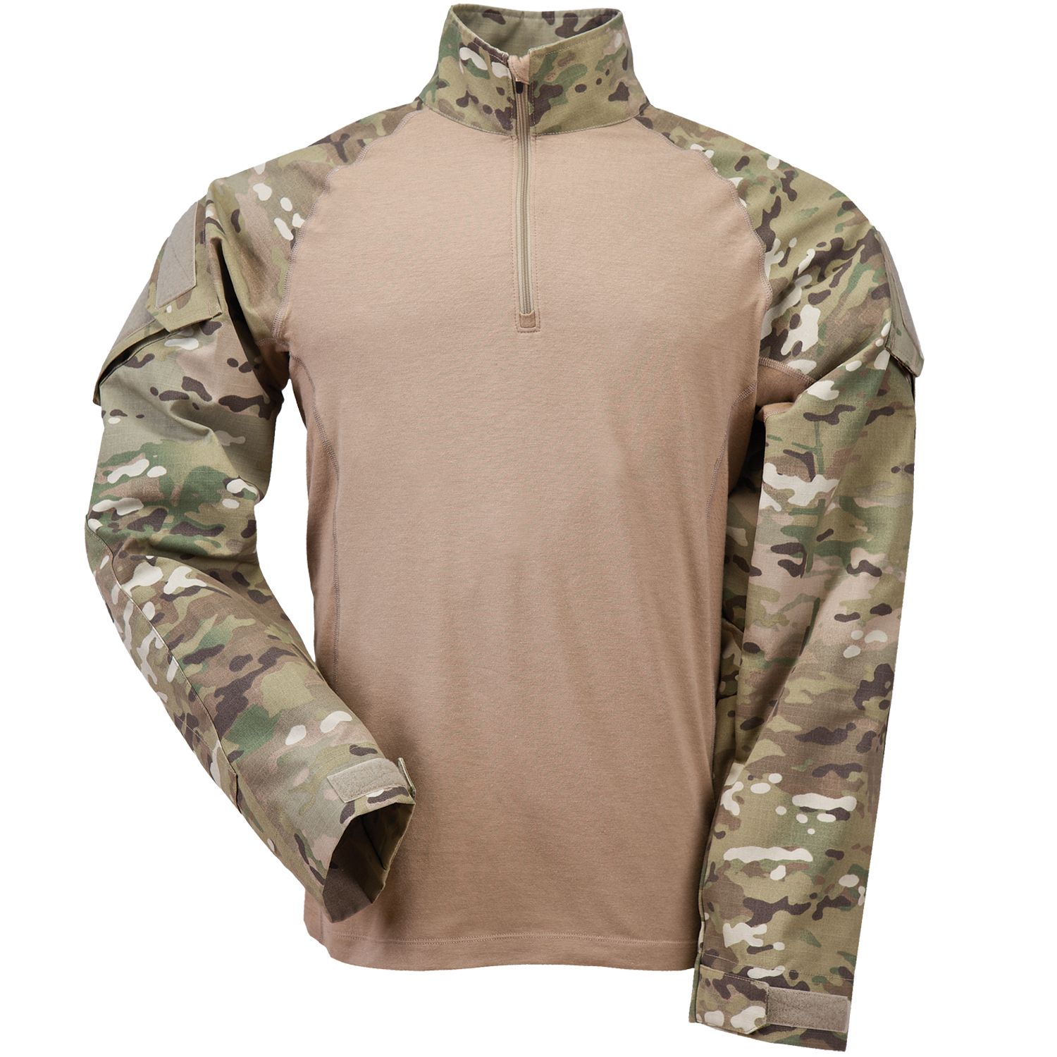 quarter zip camo pullover