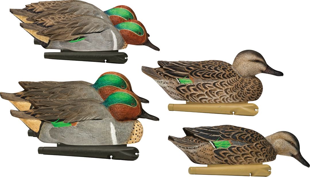 Avian X Topflight Green Wing Teal Decoys 6 Pack Field Stream