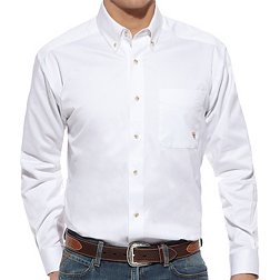 Ariat Men's Solid Twill Long Sleeve Shirt
