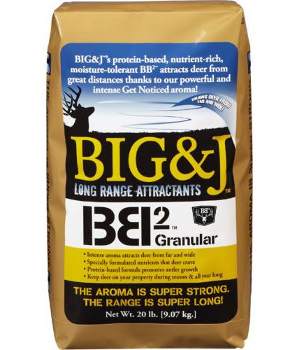 Big & J BB2 Granular Long Range Deer Attractant - 40lb Bag ...