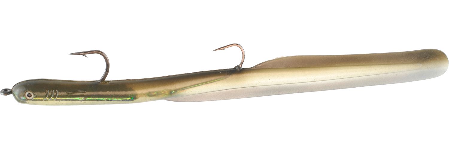 Berkley PowerBait Eel Soft Bait, Greeny