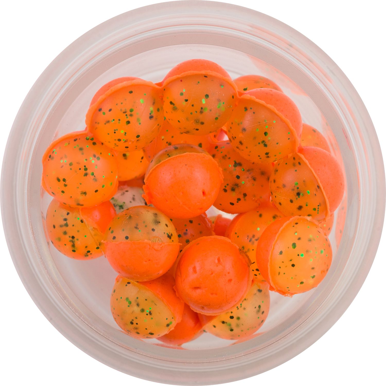 Clear Green-Fl Orange