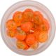 Clear Green-Fl Orange