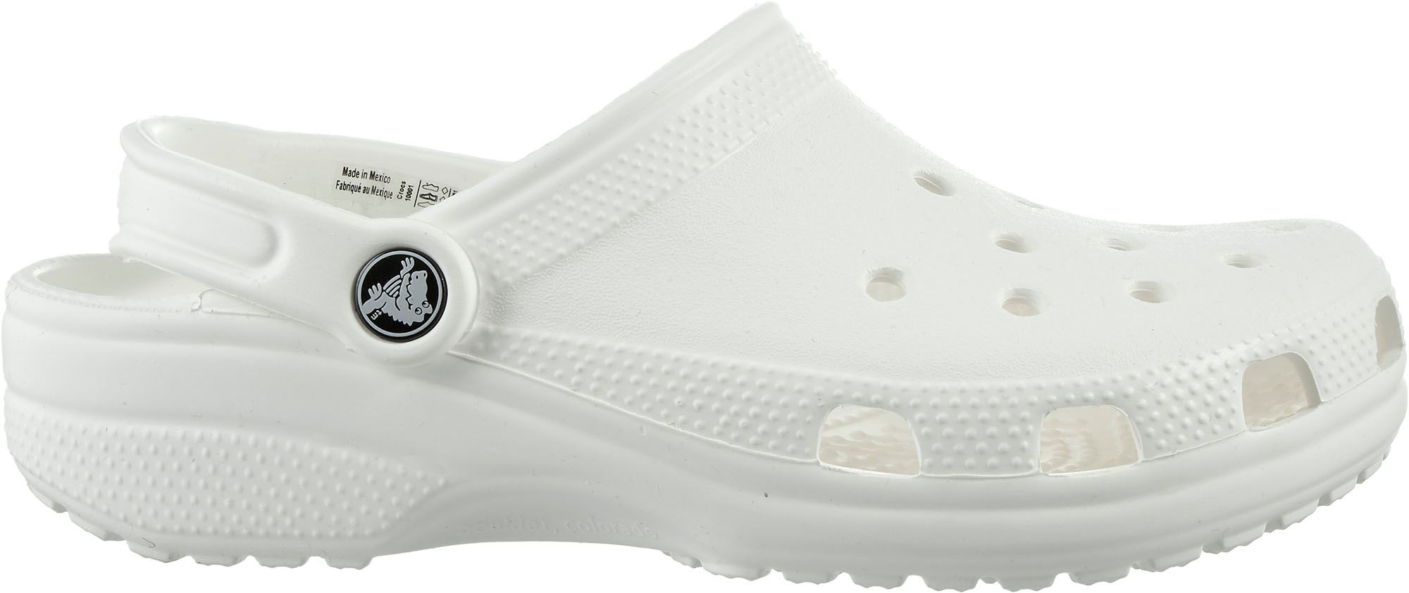 adult white crocs