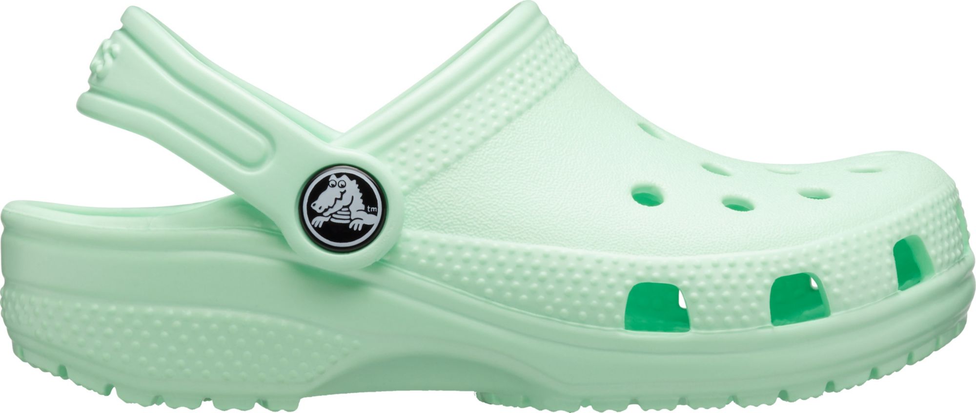 crocs light green