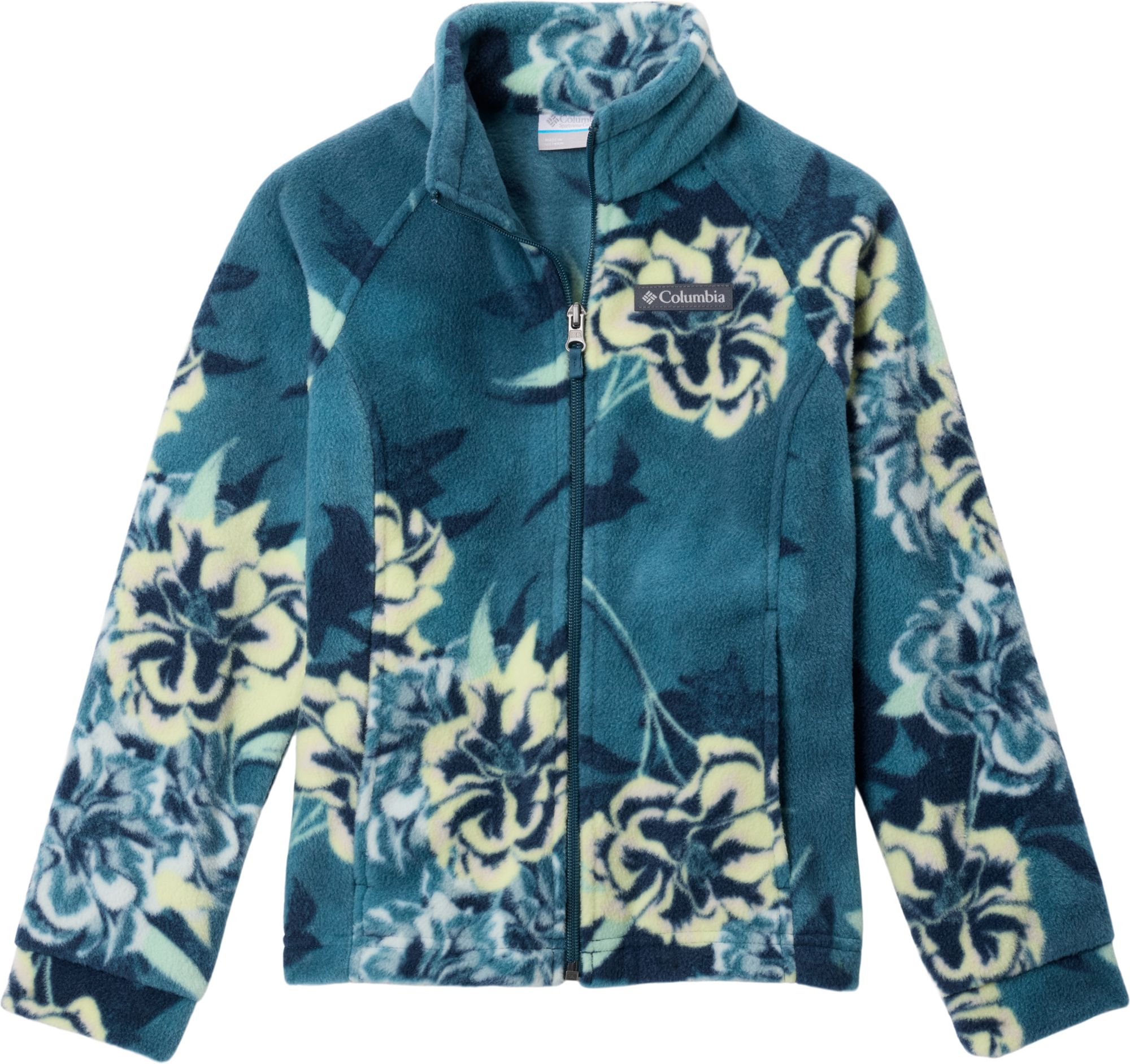 Columbia Girls' Benton Springs Fleece Jacket - Blue