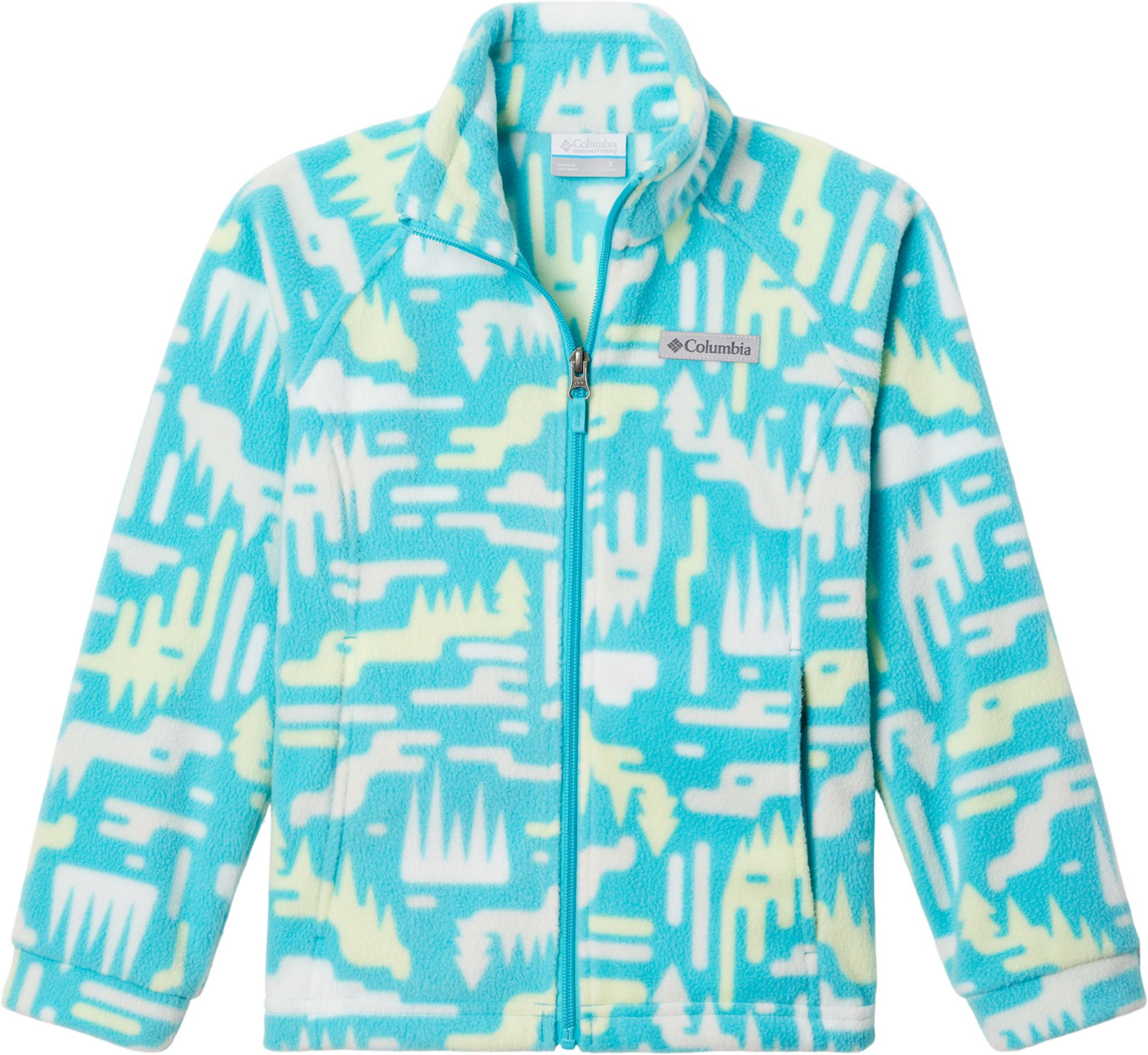 Columbia Girls' Benton Springs II Printed Fleece Jacket
