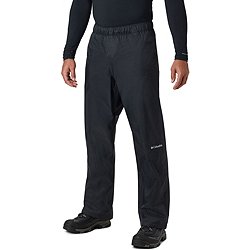 Mens Hiking Convertible Pants Outdoor Waterproof Quick Dry  Zip Off Lightweight Fishing PantsBlack 30X32