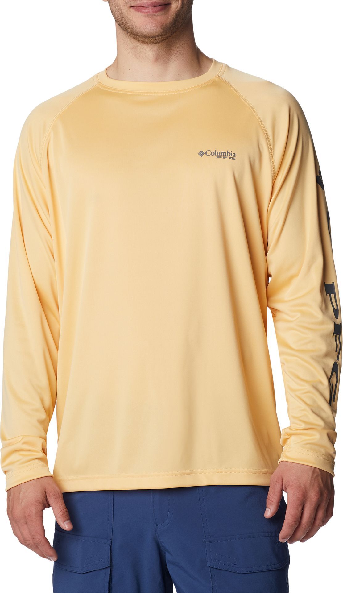 Columbia Men's PFG Terminal Tackle Long Sleeve Shirt - Brown