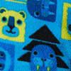 Super Blue Critters Print