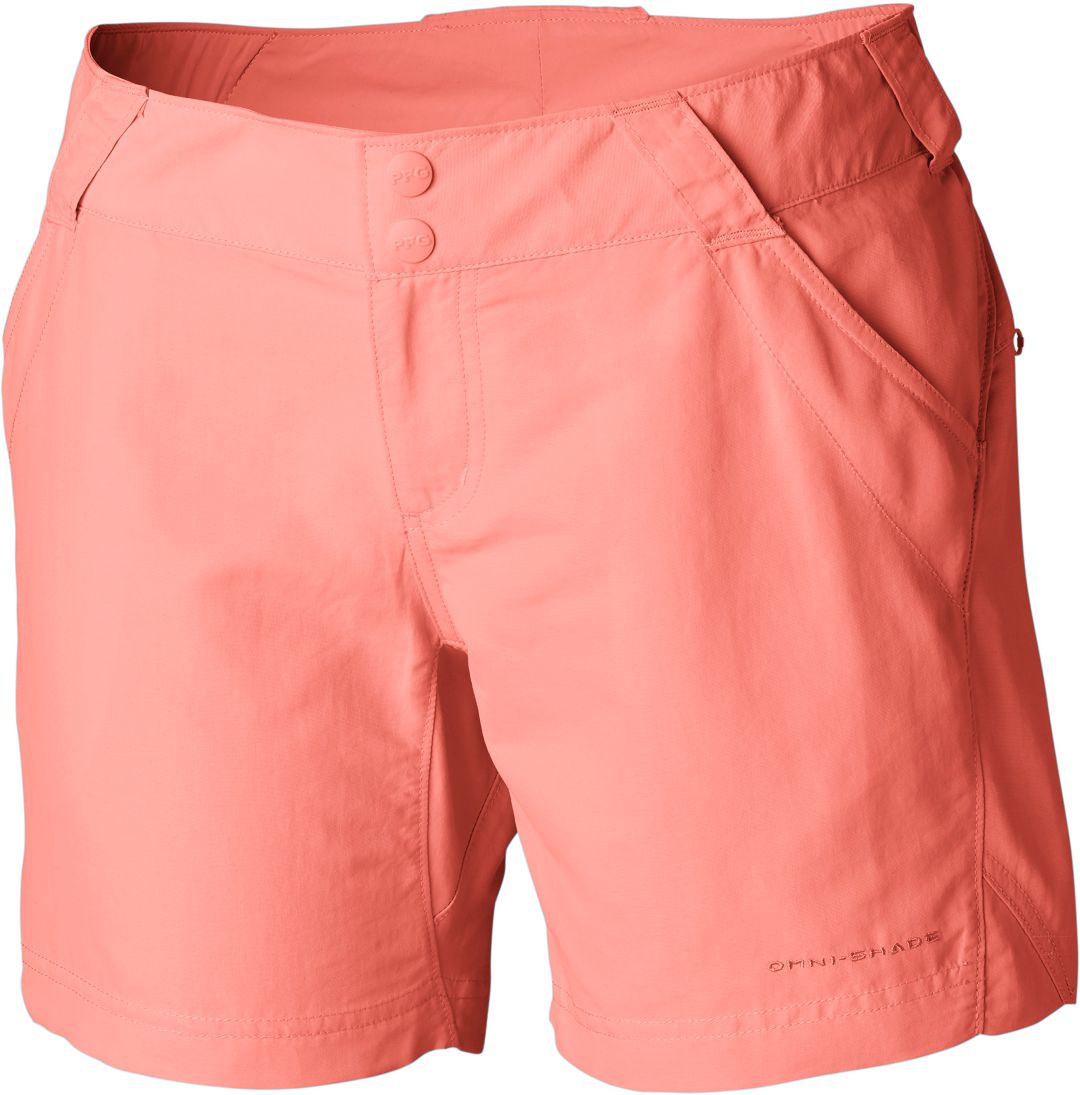 Columbia Womens Coral Point II Short Moisture Wicking Fabric UV Sun  Protection Women Shorts