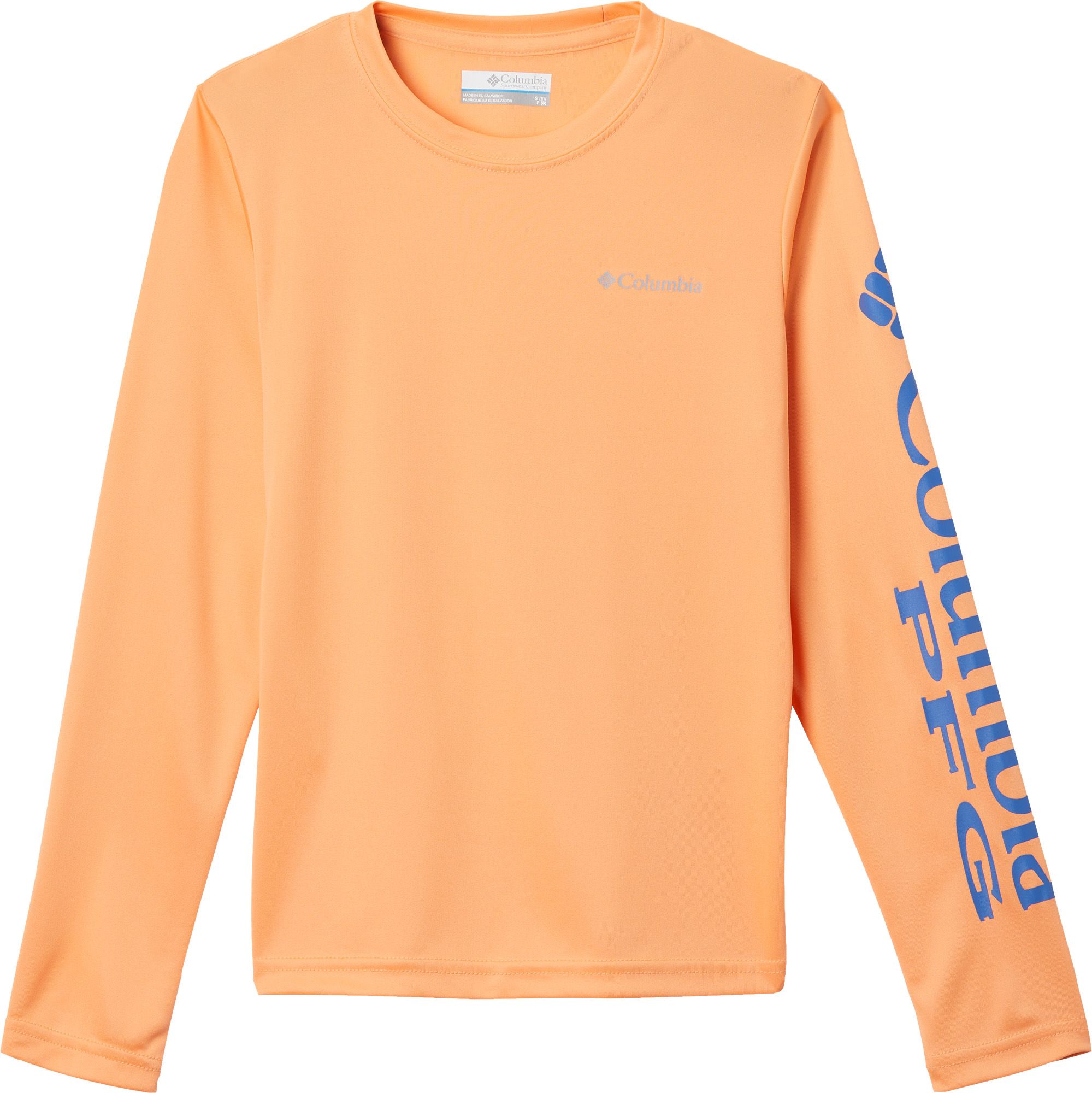 columbia youth long sleeve shirts