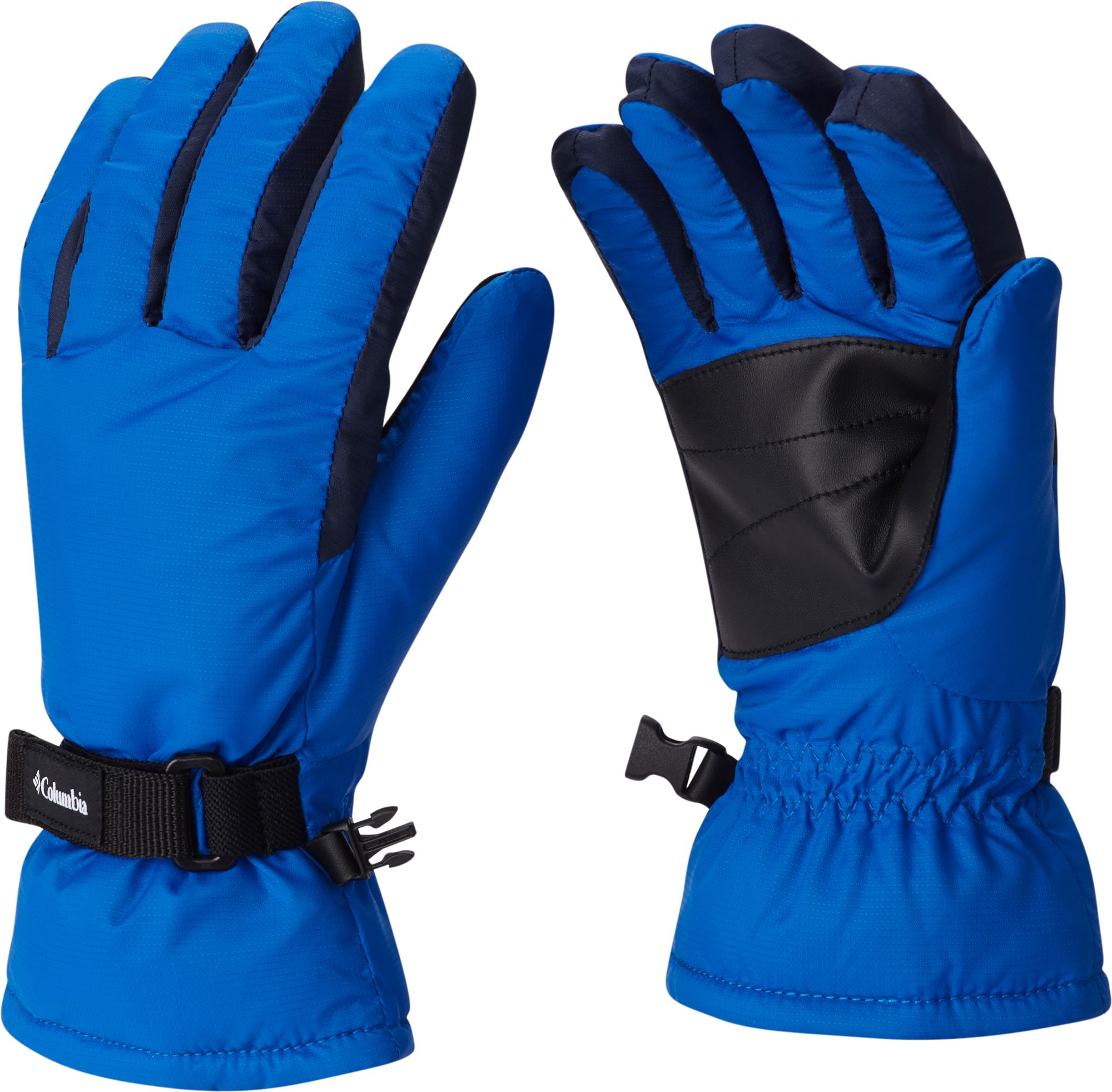 navy blue ski mittens