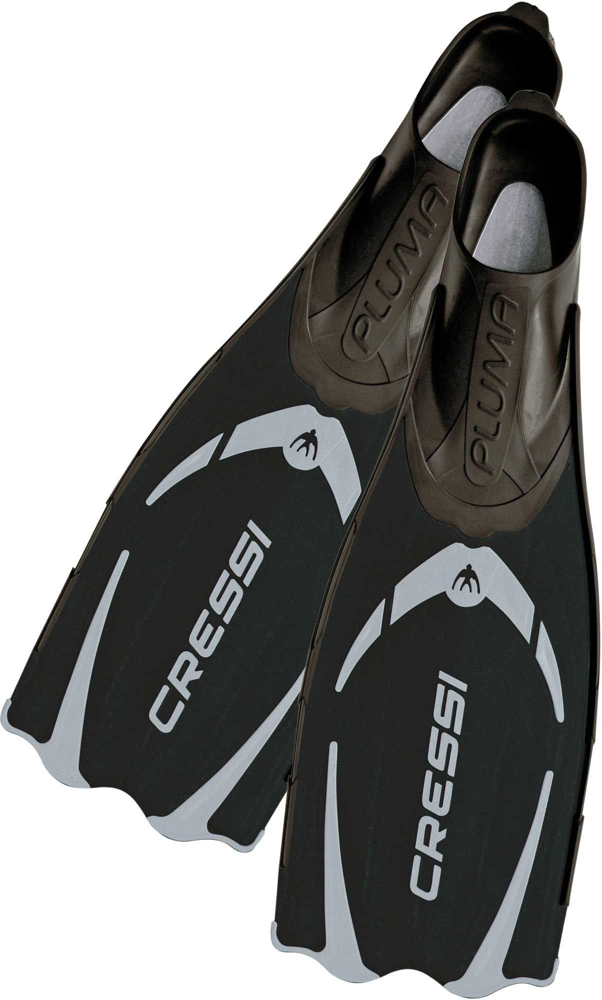 Cressi Adult Pluma Fins - No Color