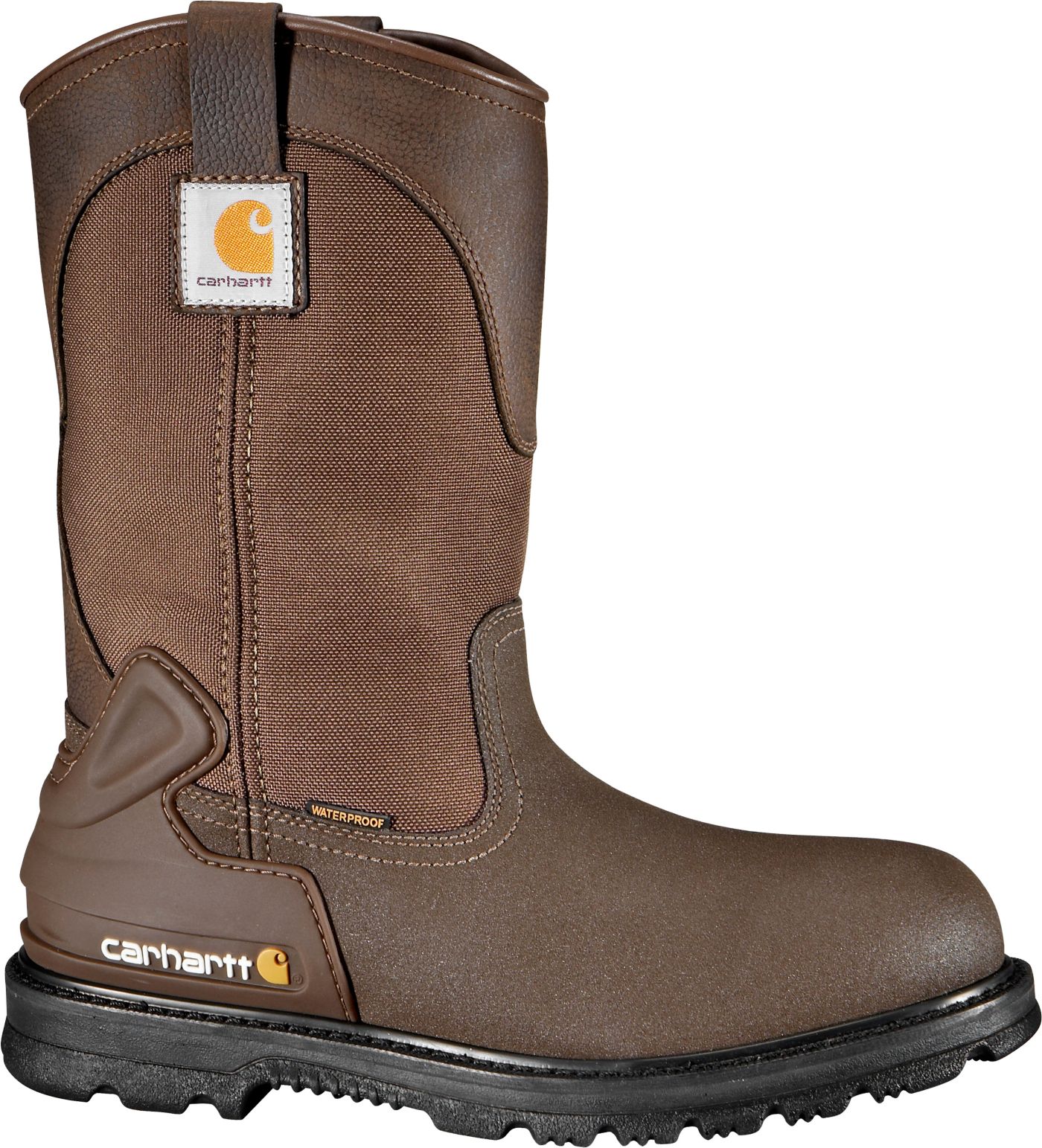 Carhartt Men's Bison 11'' Mud Wellington Safety Toe Waterproof Work ...