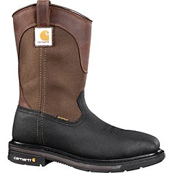 Carhartt Men's 11'' Square Toe Wellington Waterproof Steel Toe Work Boots