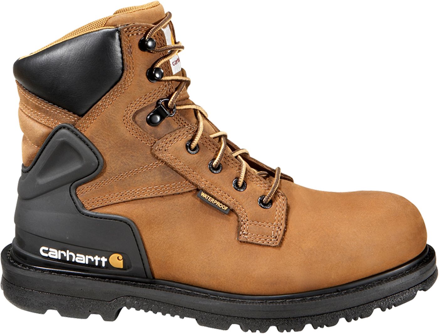 carhartt steel toe pull on work boots
