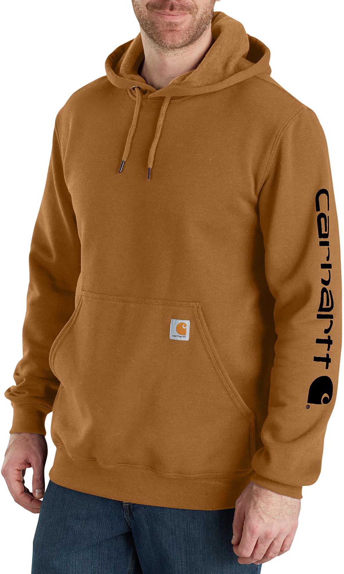 CARHARTT Men's K288 Hoodie,  Brown