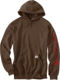Download Carhartt Men's Midweight Hooded Logo Sleeve Sweatshirt ...