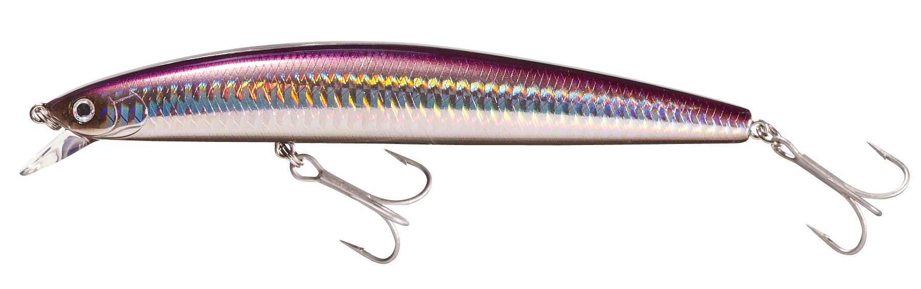 Purple Back Silver
