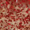 Clear Red Glitter