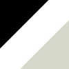 Black/White/Tan