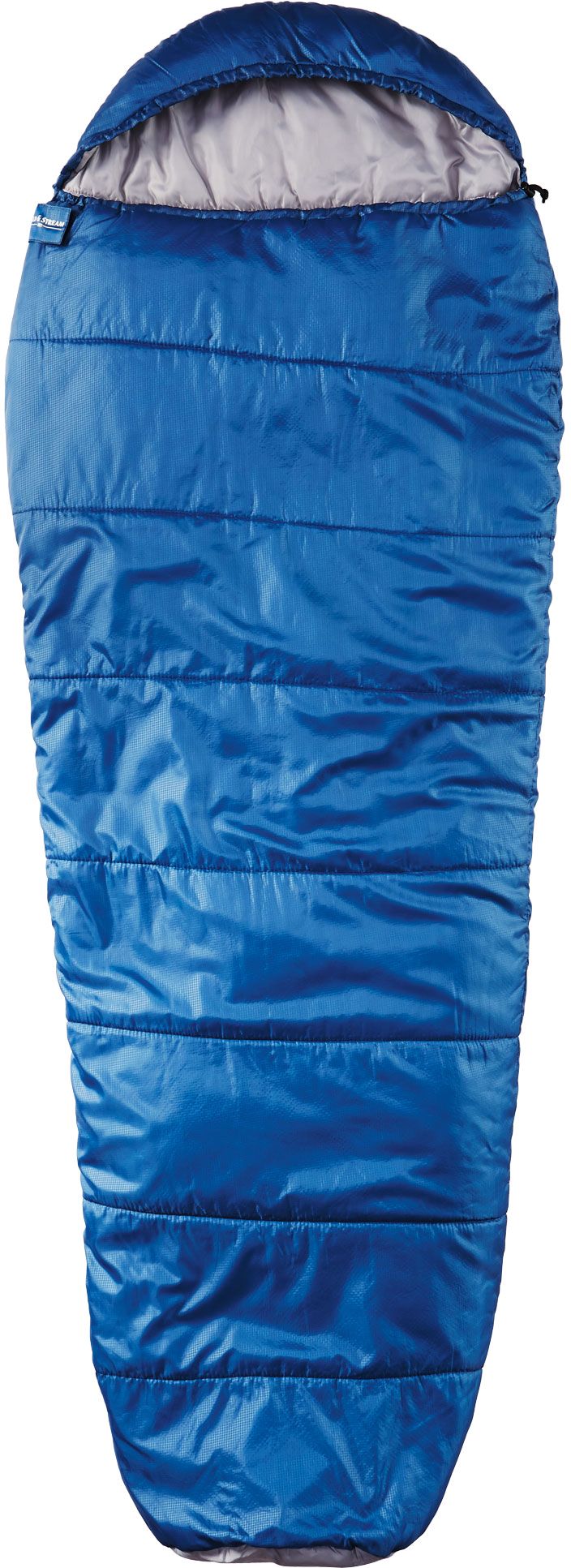 blue sleeping bag