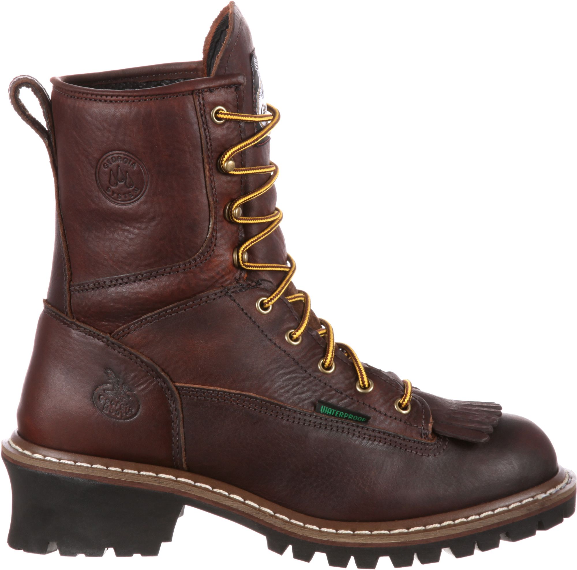 logger work boots on sale