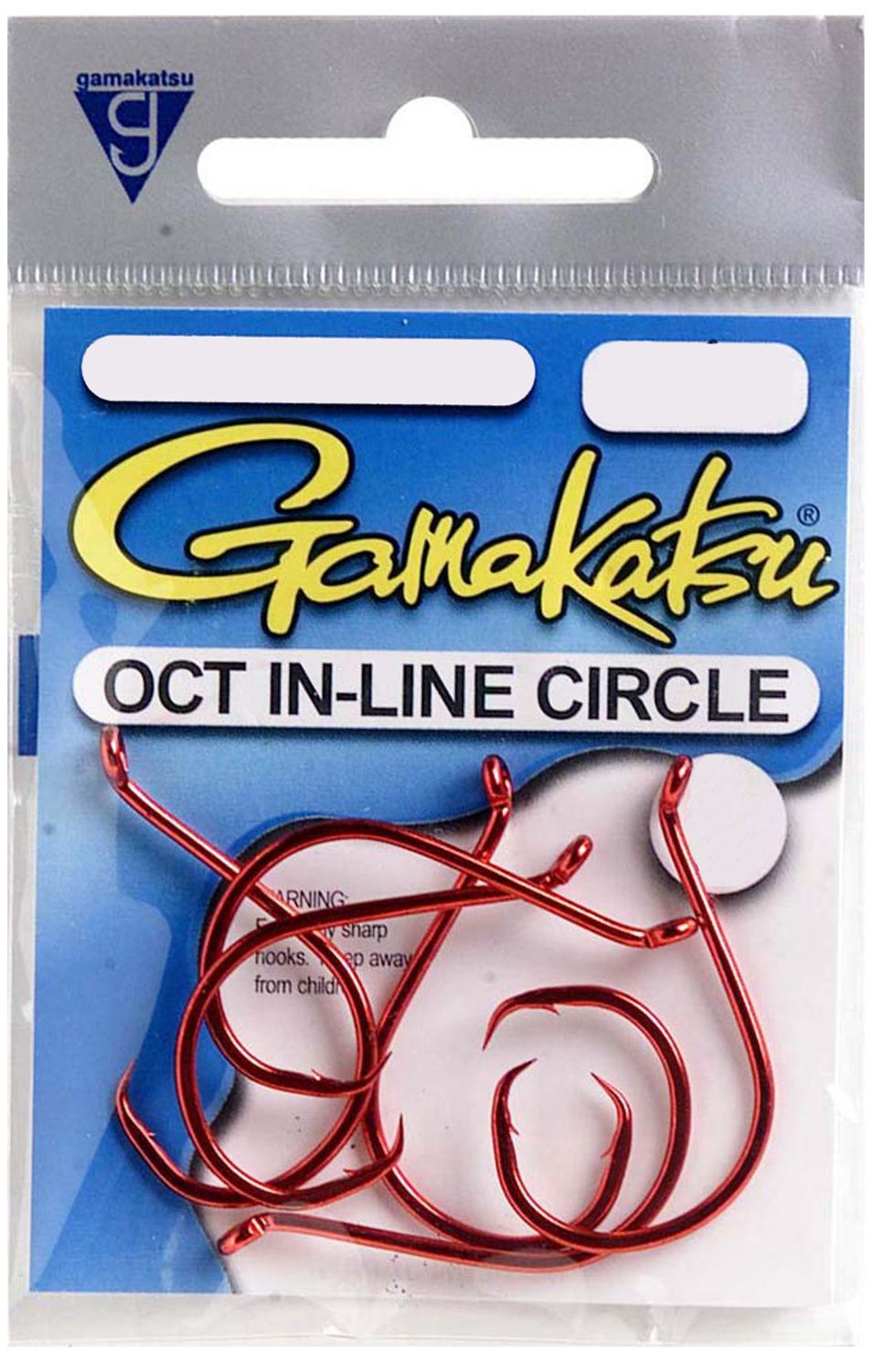 Gamakatsu Circle Inline Point Octopus Fish Hooks