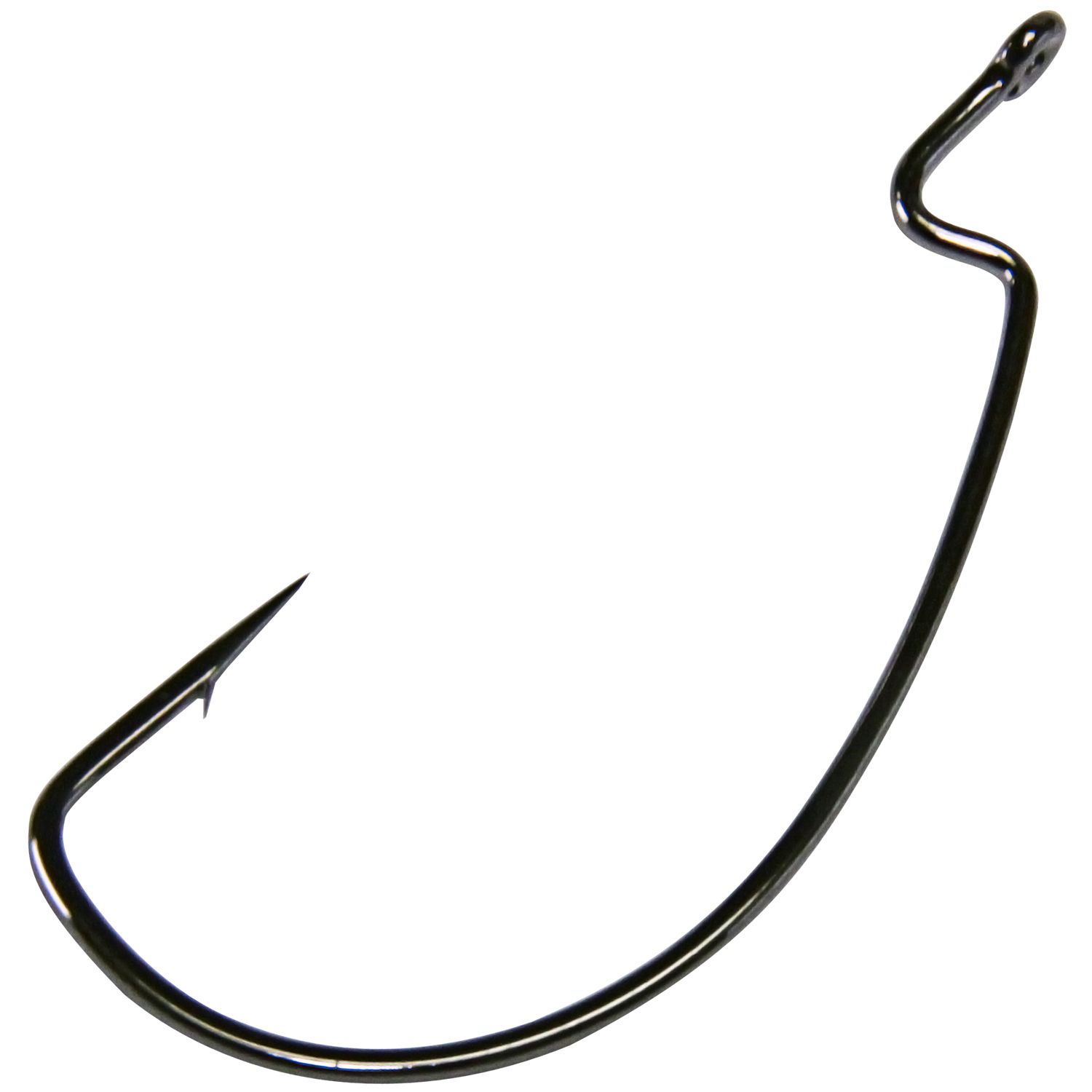 Photos - Fishing Hook / Jig Head Gamakatsu Offset Shank Worm EWG Fish Hooks, Size 2/0, NS Black 15GKTURDWGF 