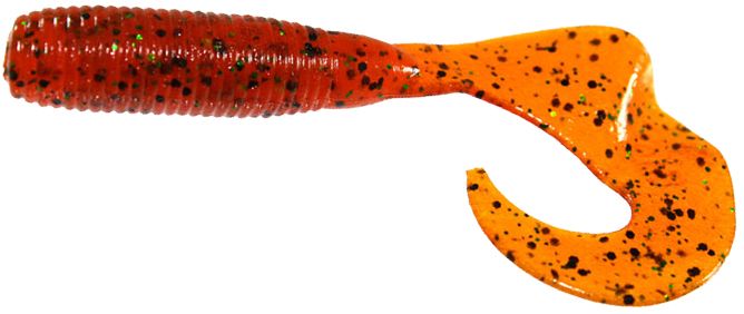 Pumpkin/Black/Green Flake