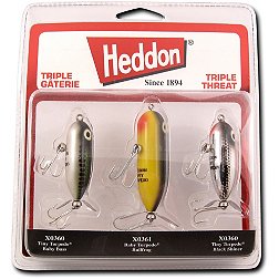 Heddon Triple Threat Torpedo Propbait Kit