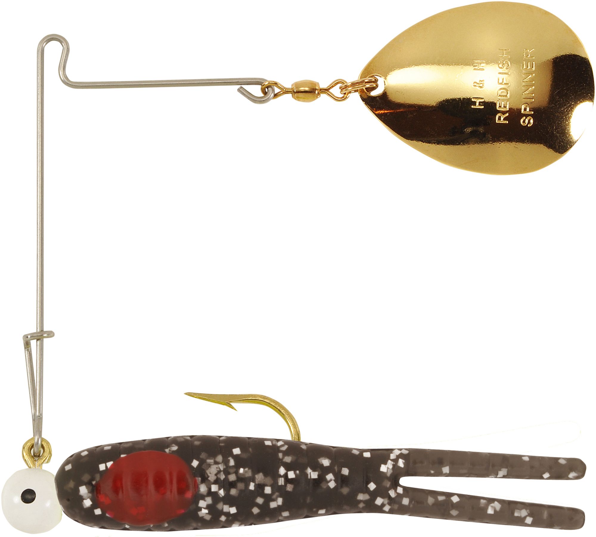 H&amp;H Sparkle Beetle Jig Spin