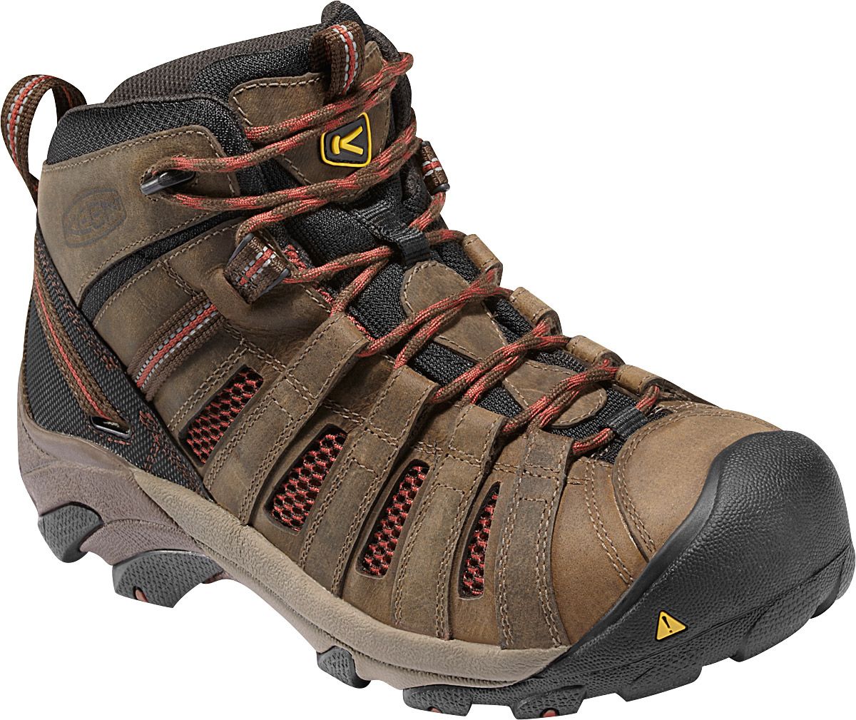 keen men's flint mid steel toe