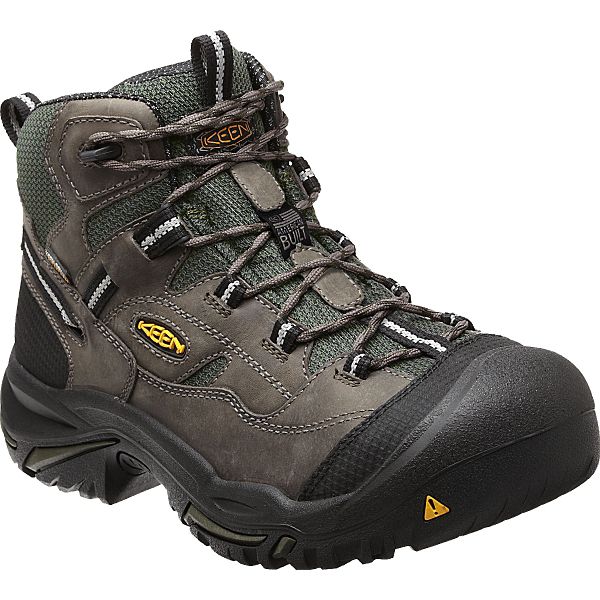 KEEN Men's Braddock Mid Waterproof Steel Toe Work Boots