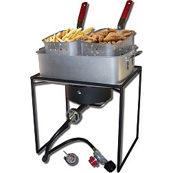 King Kooker 16” Fish Fryer with Aluminum Pot and Baskets