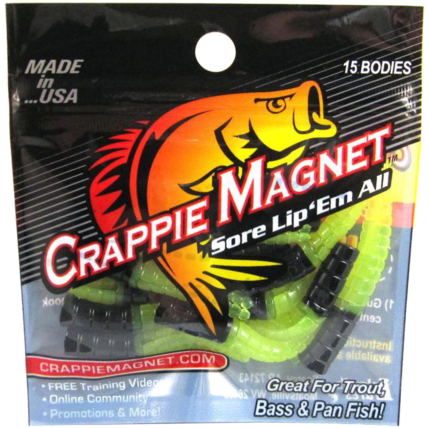 Leland's Lures Crappie Magnet Soft Bait