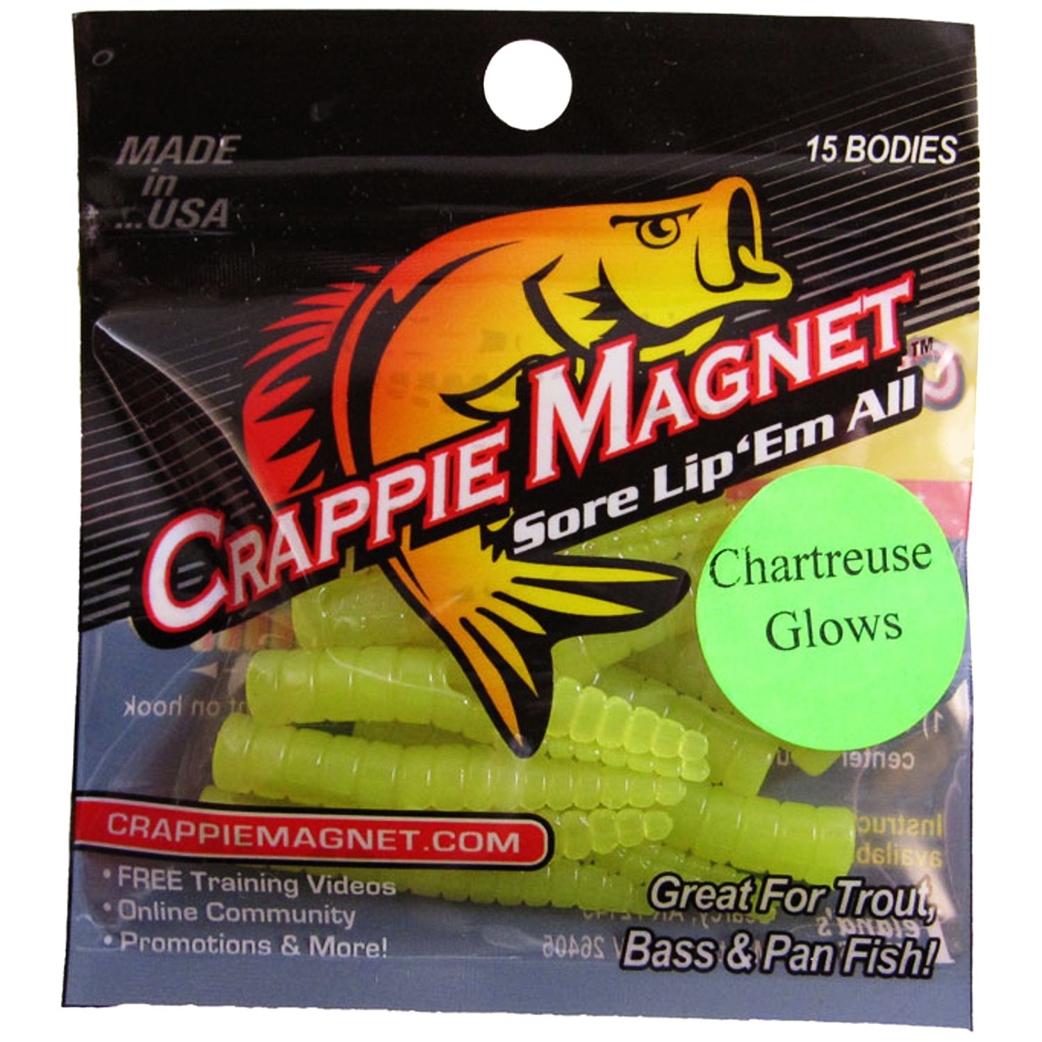 Leland's Lures Crappie Magnet Soft Bait