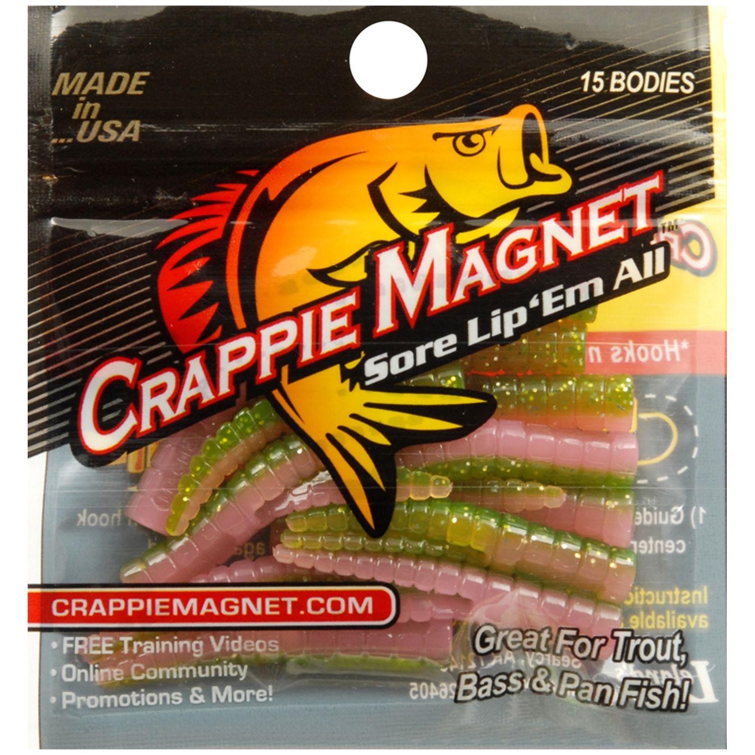 Leland's Lures Crappie Magnet Soft Bait