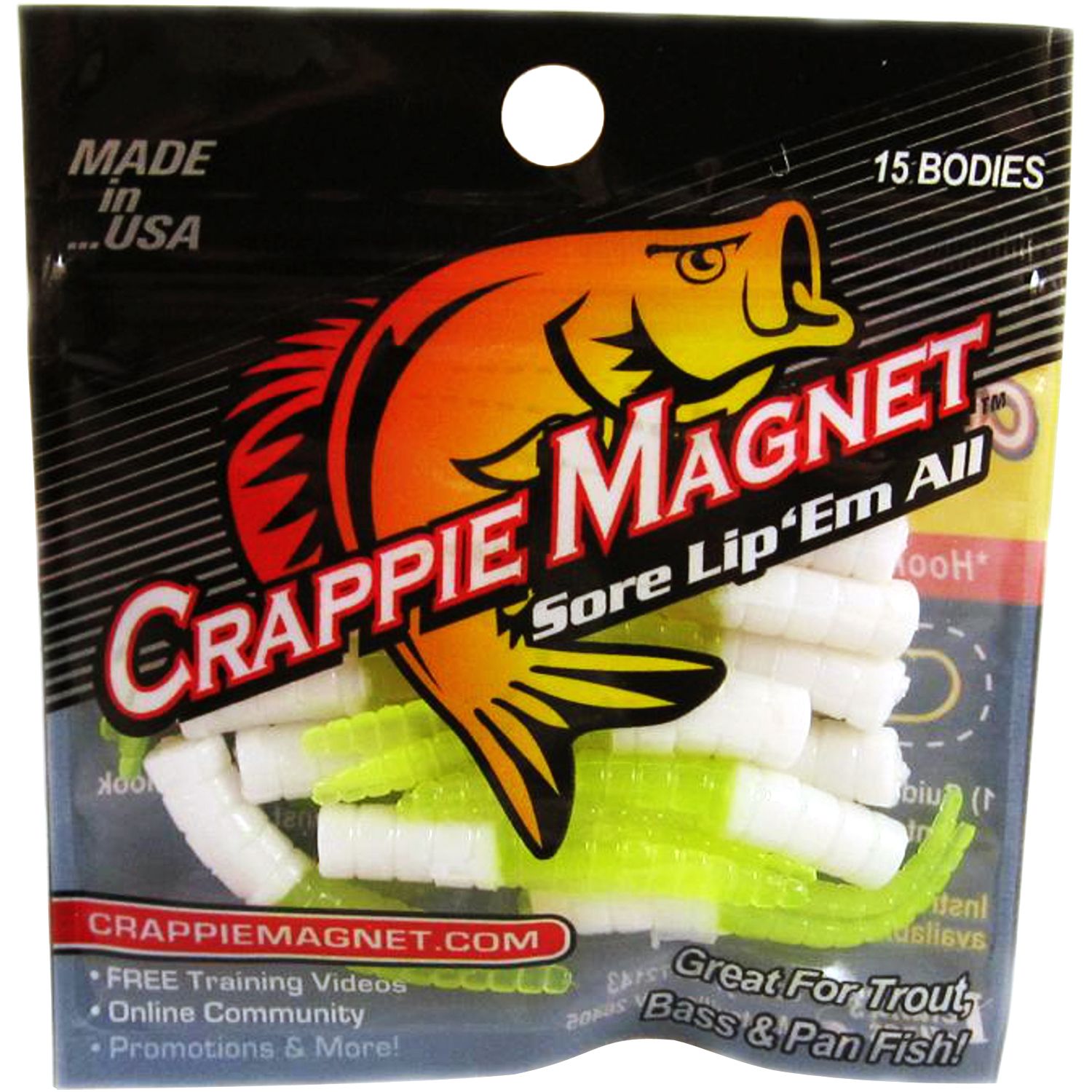 Leland's Lures Crappie Magnet Soft Bait