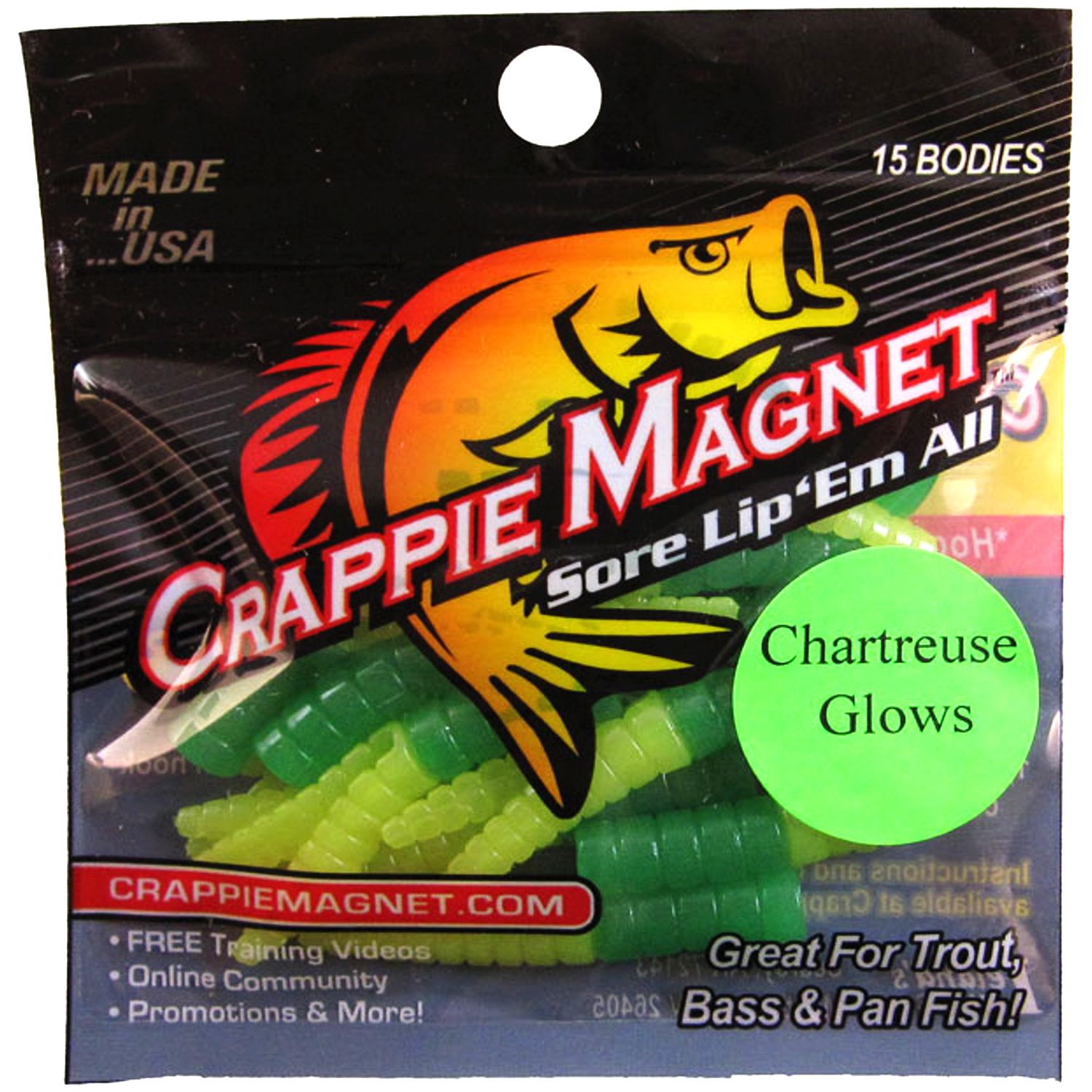 Leland's Lures Crappie Magnet Soft Bait