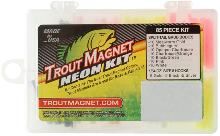 Leland's Lures 85-Piece Neon Trout Magnet Kit