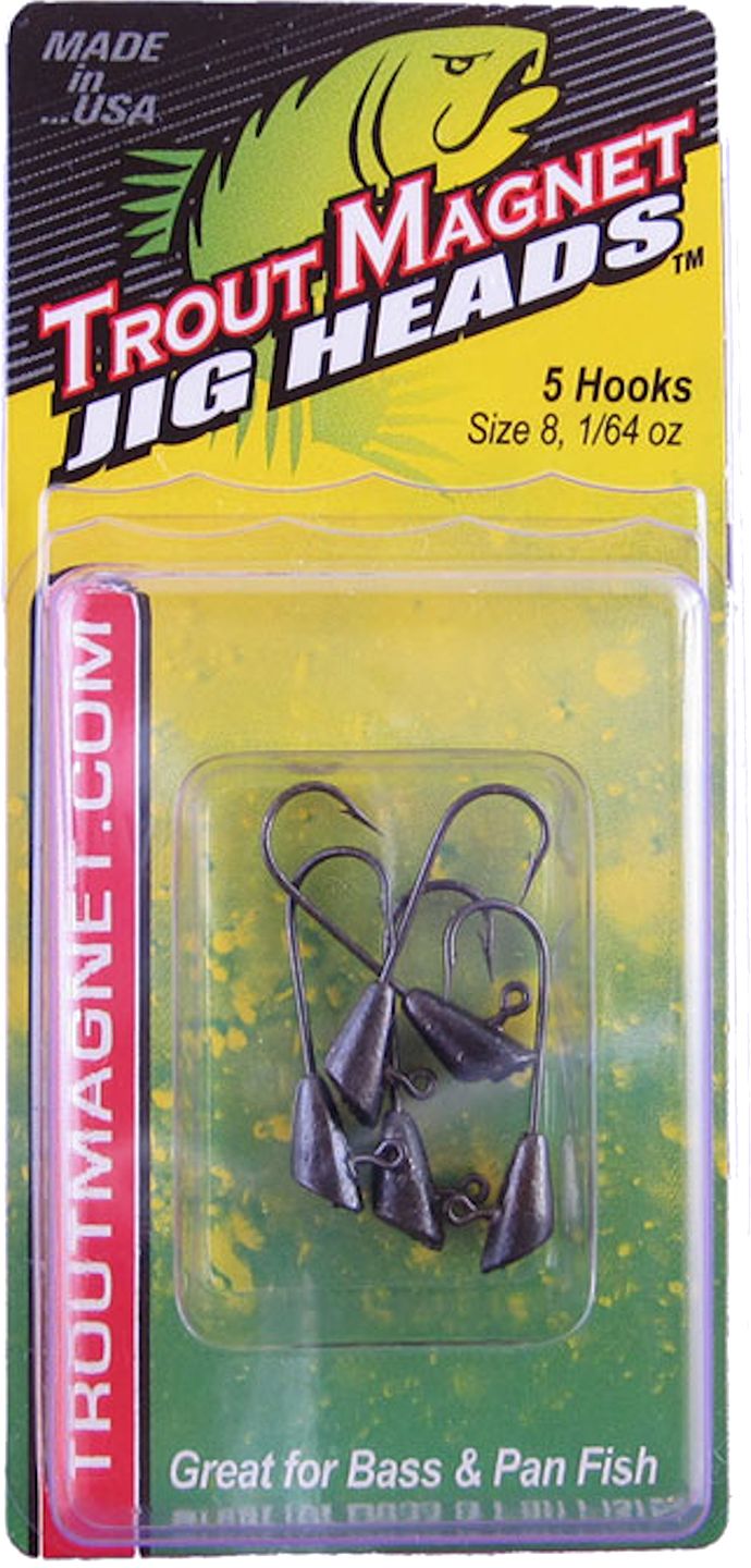 Leland's Lures Trout Magnet Replacement Jig Heads - 5 Piece Pack