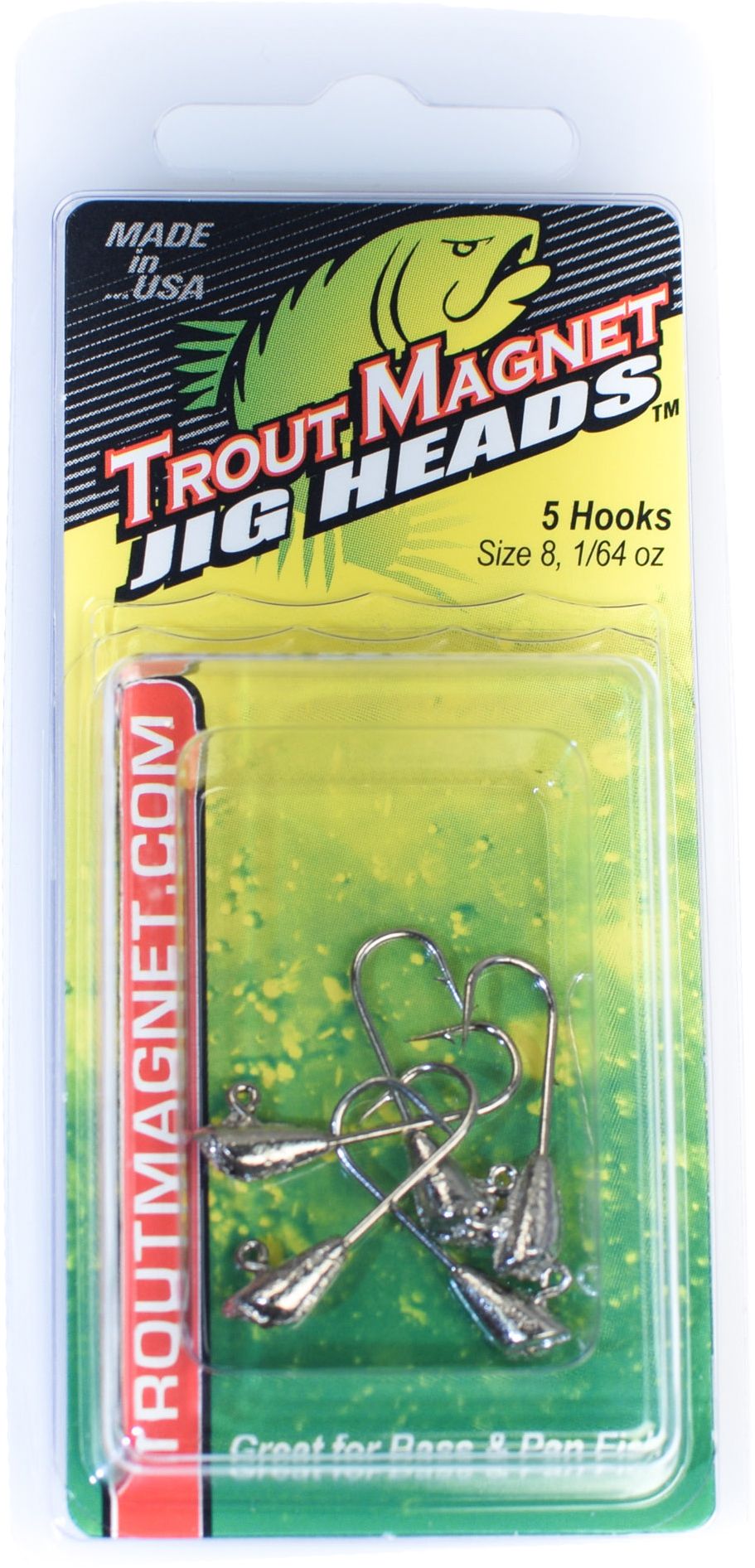 Leland's Lures Trout Magnet Replacement Jig Heads - 5 Piece Pack